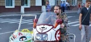 Донецкий байкер превратил мотоцикл в китайского дракона