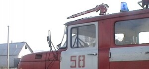 Под Харьковом ночью сгорела баня