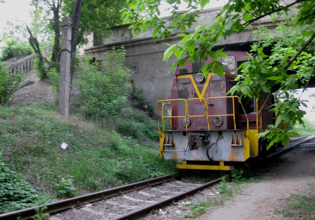 По Харькову продолжают колесить паровозы. Фото: «В городе».