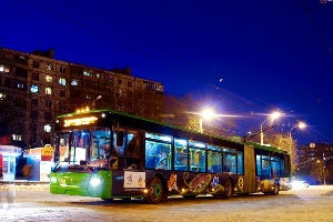 Троллейбусы меняют маршруты. Фото с сайта Харьковского горсовета.