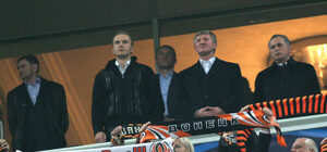 Абрамович и Янукович смотрели вместе матч 