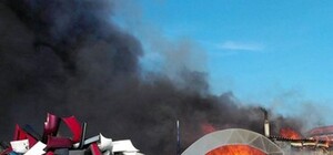  Пылал одесский авторынок 