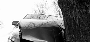 На Луганщине мужчина разбил новую машину и повесился