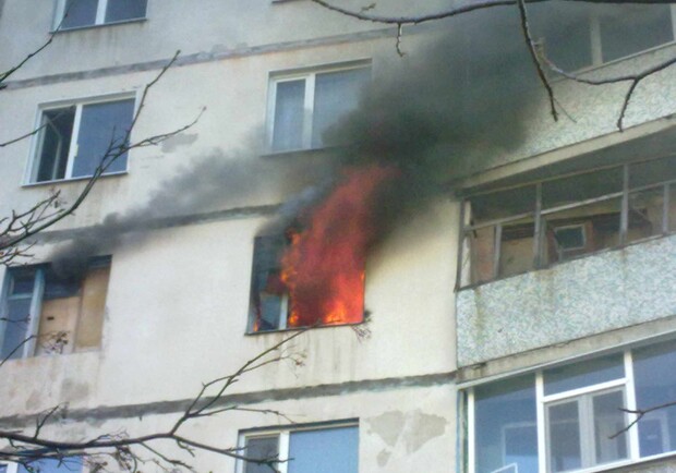 Пожилой мужчина сгорел в своей квартире. Фото - пресс-служба облМЧС.