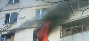  В харьковской многоэтажке заживо сгорел человек  