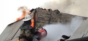 В Новоселовке горел частный дом