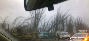 После стихии в Одессе не работают два трамвайных маршрута