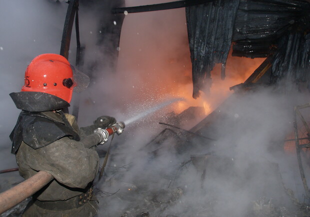 В результате неосторожного обращения с огнем погибли 4 человека. Фото с сайта ГТУ МЧС Украины в Харьковской области.