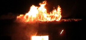 На Харьковщине мужчине сожгло лицо на пожаре