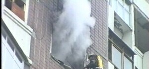 МЧСники спасли старичка из горящей квартиры