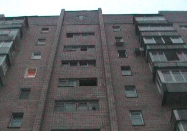 В Октябрьском районе был сильный пожар. Фото с сайта ГТУ МЧС Украины в Харьковской области.