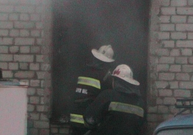В Харькове на пожаре погиб охранник. Фото с сайта ГТУ МЧС Украины в Харьковской области.