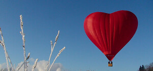 Экстремальный День Валентина в Одессе: романтический ужин под землей и полет на воздушном шаре