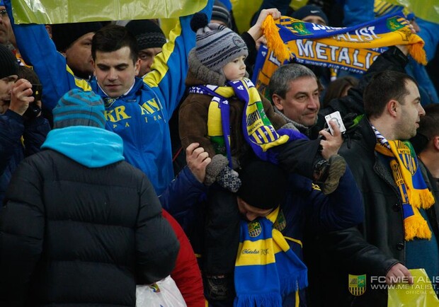 После матча "Металлист" - "Ньюкасл" на стадионе произошла драка. Фото с официального сайта ФК "Металлист".