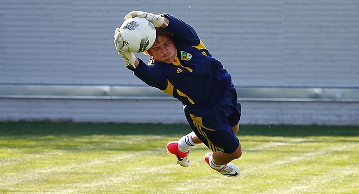 Денчук вызван в молодежную сборную Украины. Фото с сайта ФК «Металлист».