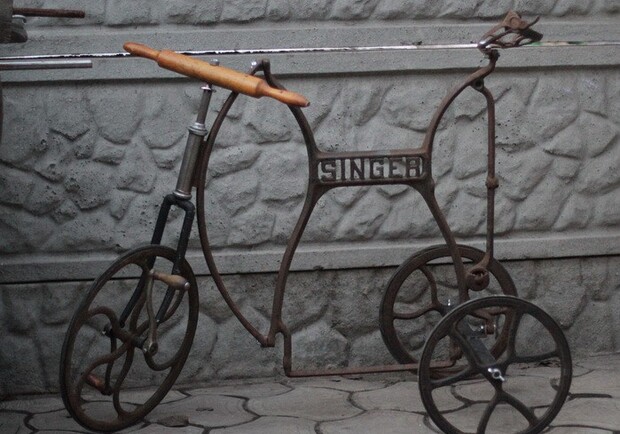 «Велозингер» у Изосова купили россияне, двухколесный станет экспонатом музея. Фото: <a href=www.mediaport.ua>mediaport.ua</a>.