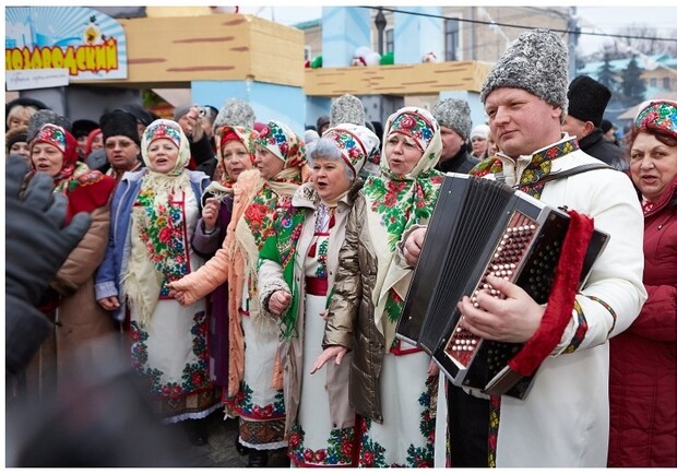 В Харькове отпраздновали Масленицу. Фото с сайта Харьковского горсовета.