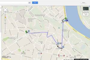 Городской общественный транспорт появится на Картах Google. Фото с сайта Харьковского горсовета.