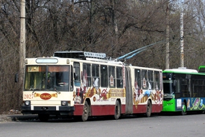 Движение троллейбусов изменено. Фото с сайта Харьковского горсовета.
