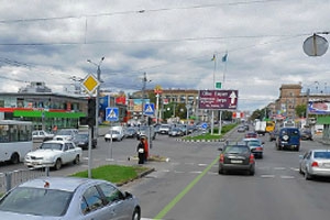 На разделительной полосе проспекта Ленина и Московского проспекта не будет рекламы. Фото с сайта Харьковского горсовета.
