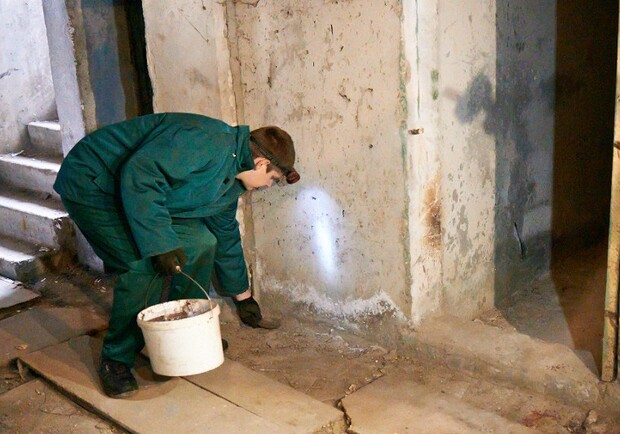 За две недели в Харькове провели санитарную обработку 800 домов. Фото с сайта Харьковского горсовета.