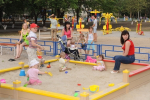 В Харькове появится еще две детские площадки. Фото с сайта Харьковского городского совета.