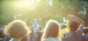 На Пейзажной аллее пройдет парад мыльних пузырей