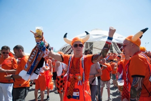 В Харькове появится фан-клуб сборной Голландии по футболу. Фото с сайта Харьковского горсовета.