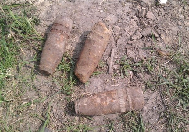На Харьковщине обнаружили боеприпасы. Фото с официального сайта ГТУ МЧС Украины в Харьковской области.
