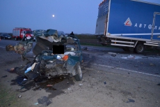 Страшная авария произошла сегодня ночью. Фото gai.kharkov.ua