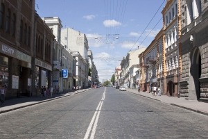 Движение транспорта по улице Сумской 1 мая будет временно закрыто. Фото с сайта Харьковского горсовета.