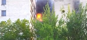 Пожар в харьковской многоэтажке: жильцы два часа не замечали, что их дом горит