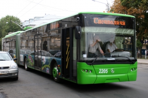 В городе появится два фестивальных автобуса. Фото с сайта Харьковского горсовета.