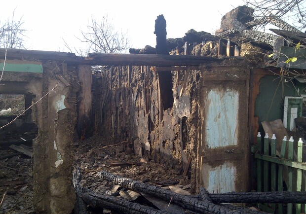 Причина пожара выясняется. Фото с сайта ГТУ МЧС Украины в Харьковской области.