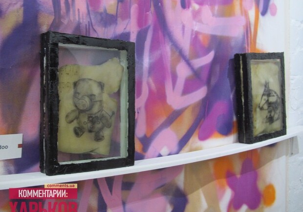 Новость - Досуг и еда - В Харькове показали татуированные свиные шкуры