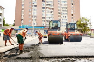 Завершается реконструкция троллейбусного круга на Одесской. Фото с сайта Харьковского горсовета.