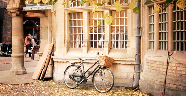 Фото с сайта <a href="http://freehdwalls.net/city-bicycle-basket-autumn-leaves-hd-wallpaper/">freehdwalls.net</a>.