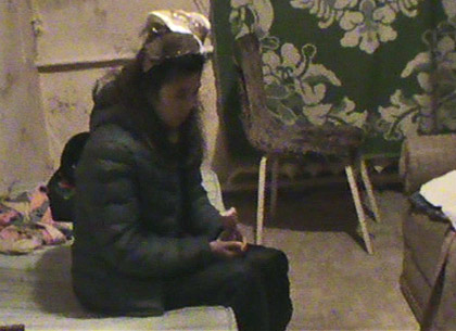 Китаянку держали под "арестом" трое суток. Кадр из видео Виталия Томенко.