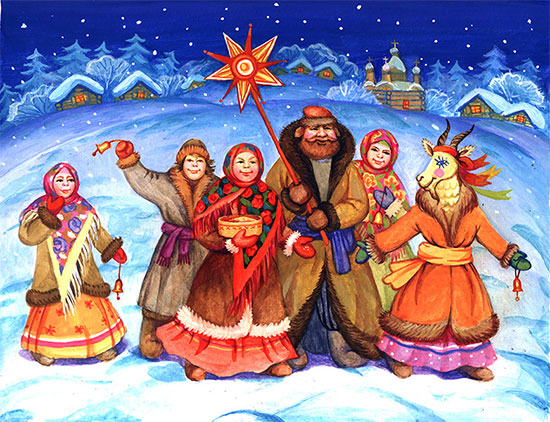 Вечер 13 января в народе называют Щедрый вечер, или праздник Маланки. Фото с сайта purigok.ucoz.ru.
