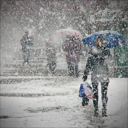В город идет зима. Фото с сайта novostimira.com.ua.