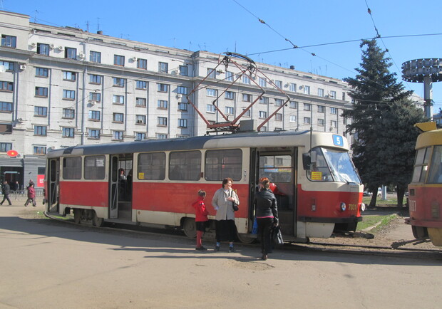Трамваи получат новые пути. Фото Vgorode.