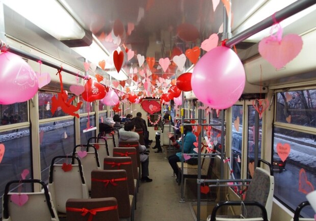 Поездка в "Трамвае влюбленных" - хороший подарок ко Дню святого Валентина. Фото предоставлено организаторами. 