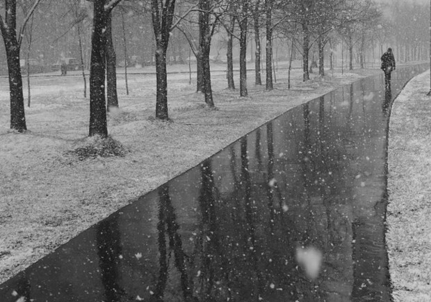 Начавшийся еще ночью снег с дождем днем превратится в мелкий дождь. Фото с сайта meteovesti.ru