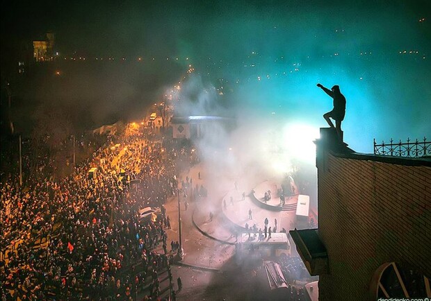 «Однажды в Украине» – первый художественный фильм, который был снят о Майдане. Фото dendidenko.