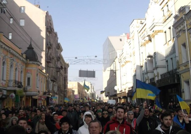 Харьковчане планируют масштабный марш. Фото - Владислав Плосконосов