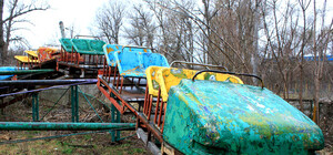 Из Гидропарка убрали советские карусели - новые аттракционы завезут из Крыма