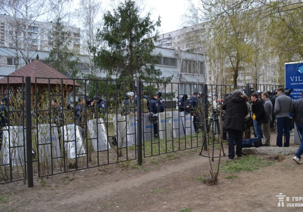 Будут суды - будут пророссийские пикеты. Фото Vgorode. 