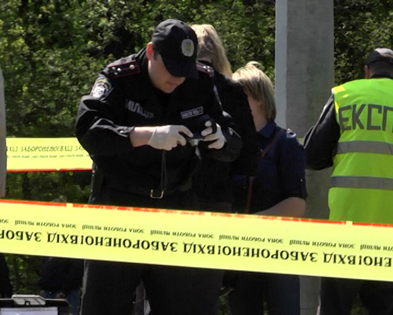 На месте работают правоохранители. Фото  с сайта mvs.gov.ua.