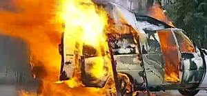 Осторожно, горячо: на Крещатике сгорела автокофейня