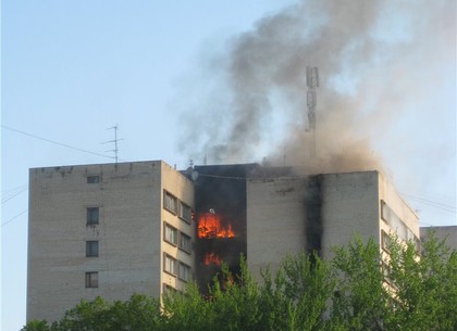 Пожар в общежитии унес жизни трех человек. Фото с сайта dozor.kharkov.ua.